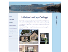 Tablet Screenshot of hillviewholidaycottage.co.uk